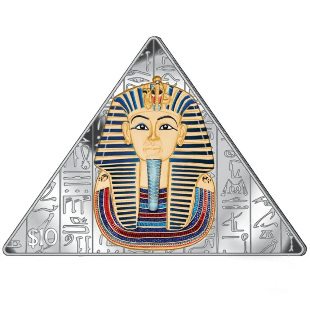 1 Oz Silver Coin 2023 Centenary of the Opening of Tutankhamun&#39;s Tomb King Tut-classypw.com-1