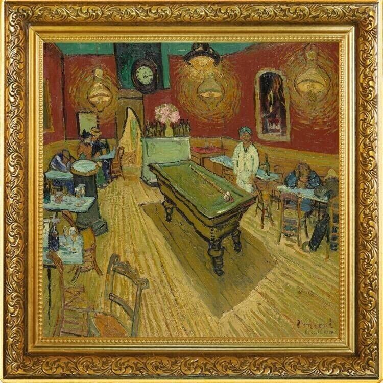 1 Oz Silver Coin 2023 Niue $1 Color Proof Vincent Van Gogh The Night Cafe