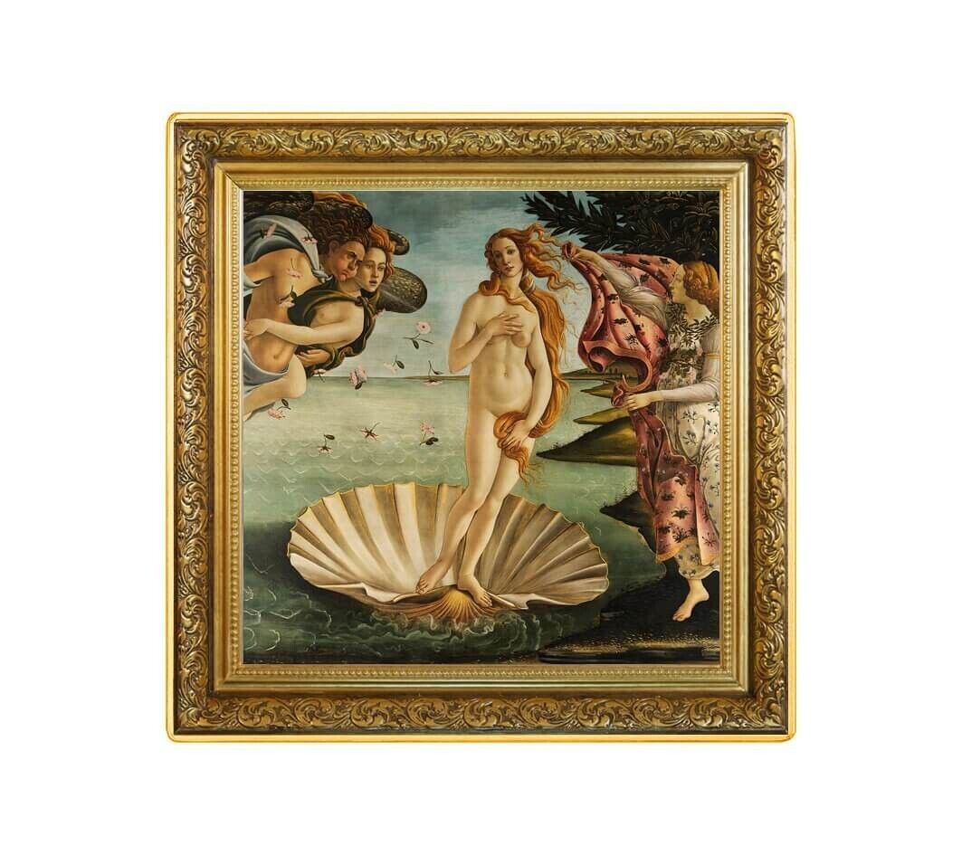 1 Oz Silver Coin 2023 Niue $1 Treasures of the World - The Birth of Venus 999pcs-classypw.com-1