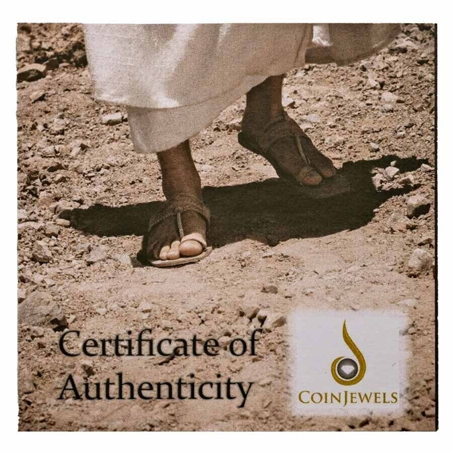 1 Oz Silver Coin 2024 Mesa Grande In the Footsteps of Jesus Tomb Jerusalem Stone-classypw.com-5