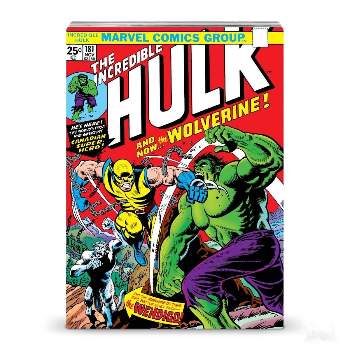1 Oz Silver Coin 2024 Niue Marvel Comix The Incredible Hulk #181 Silver Proof