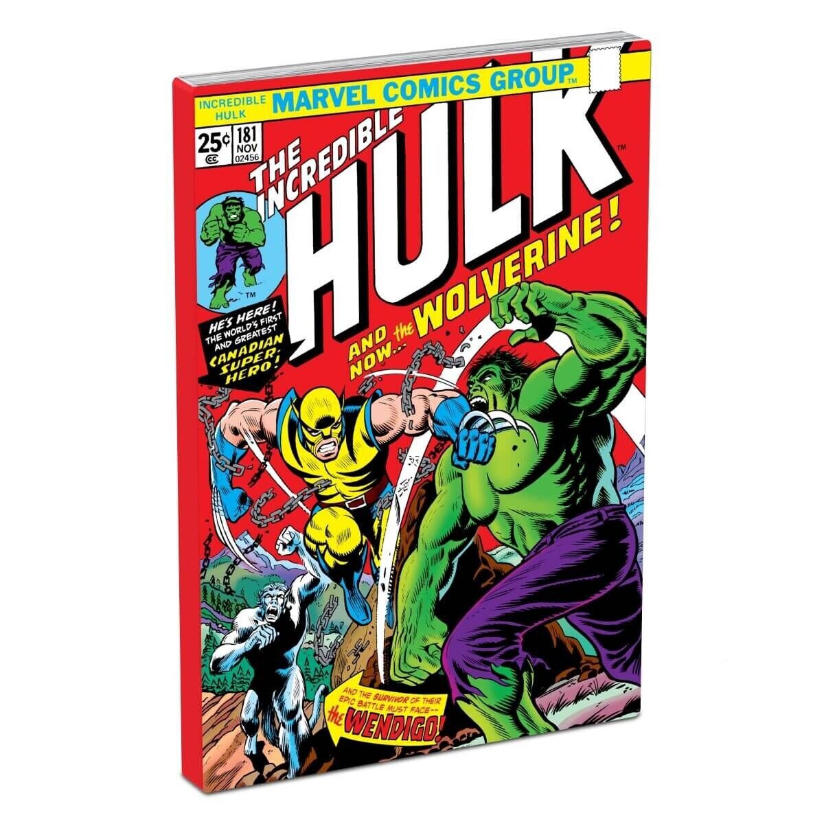 1 Oz Silver Coin 2024 Niue Marvel Comix The Incredible Hulk #181 Silver Proof