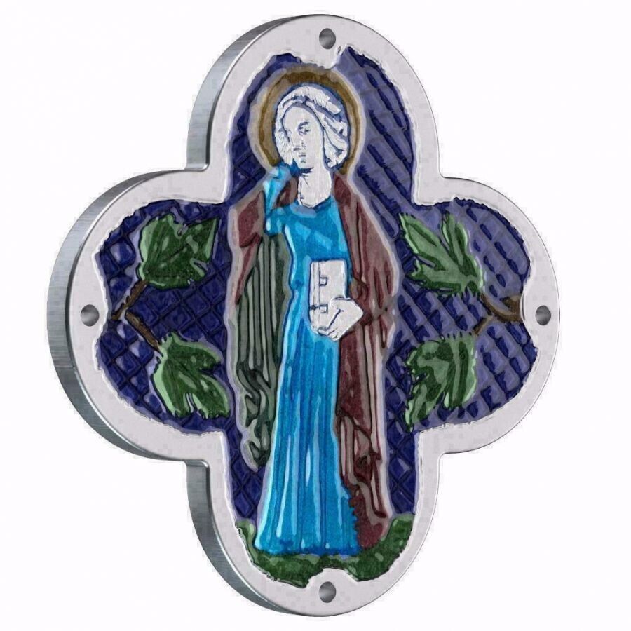 1 oz Silver Coin 2014 $2 World Heritage - Saint John in Mourning Cross PAMP 999-classypw.com-6