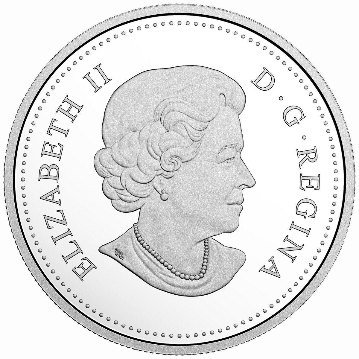 1 oz Silver Coin 2014 Canada $20 Color Proof RCM - Autumn Tranquillity-classypw.com-2