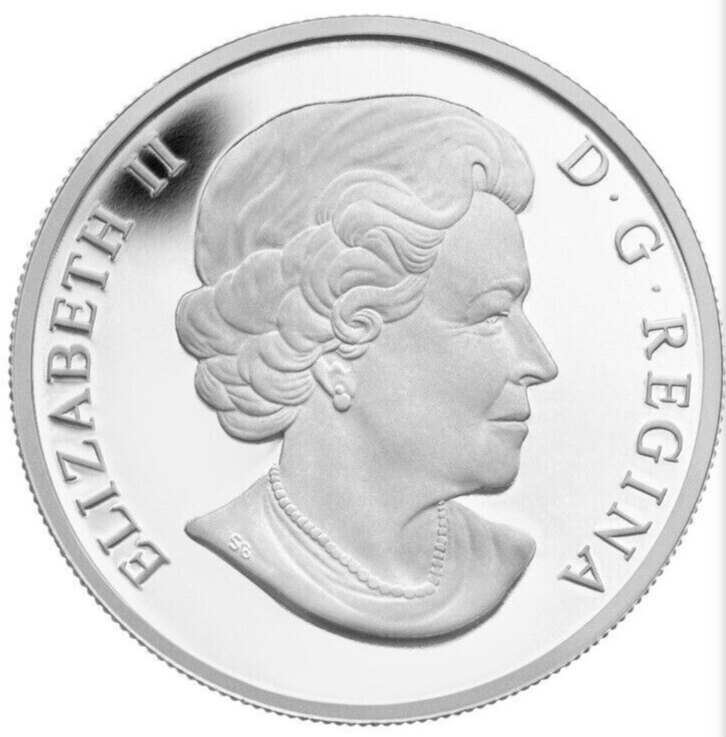 1 oz Silver Coin 2014 Canada $20 Legend of Nanaboozhoo and Thunderbird Colored