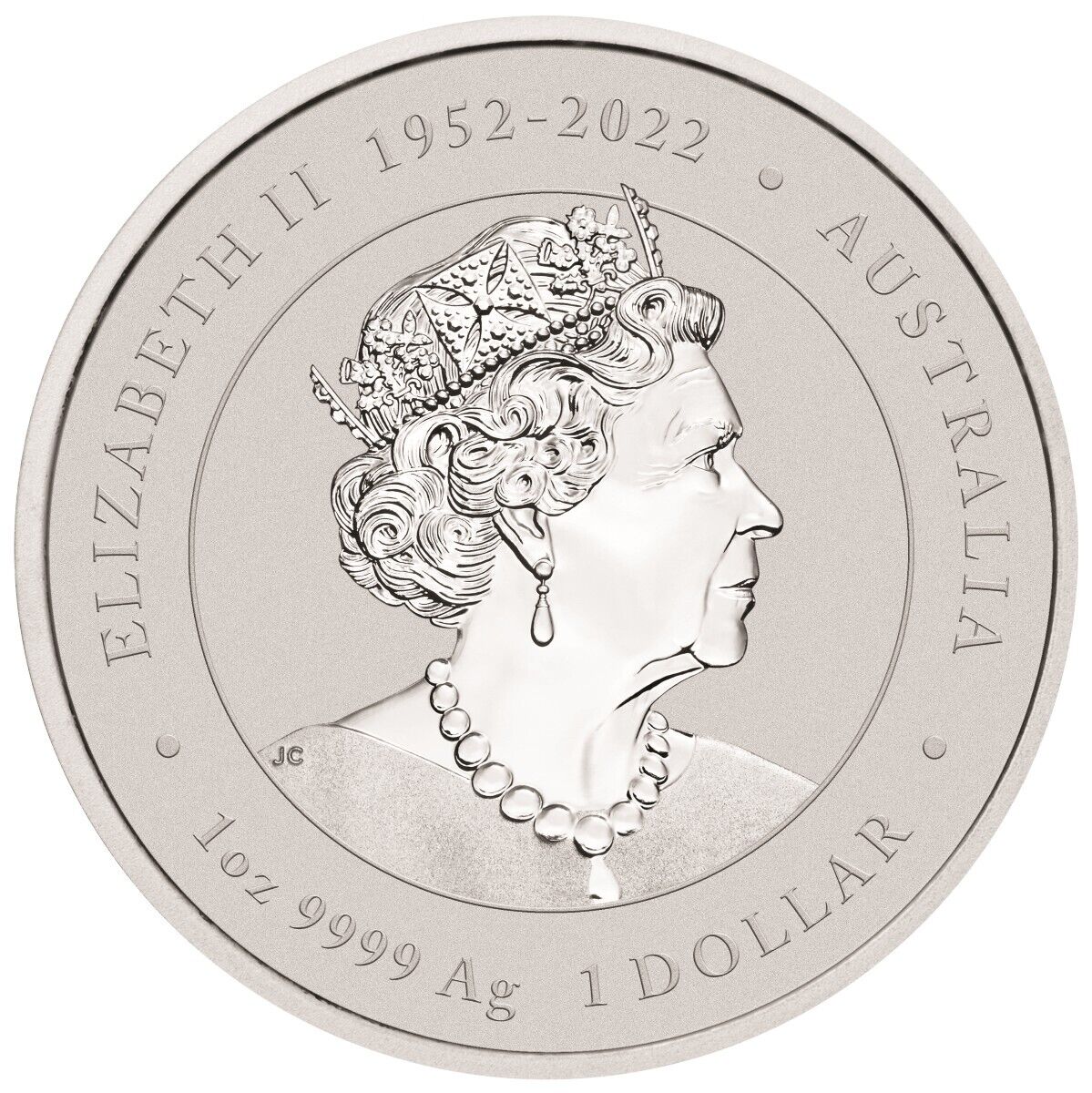1 oz Silver Coin 2024 $1 Australian Lunar Series III Year of the Dragon Gilded-classypw.com-3