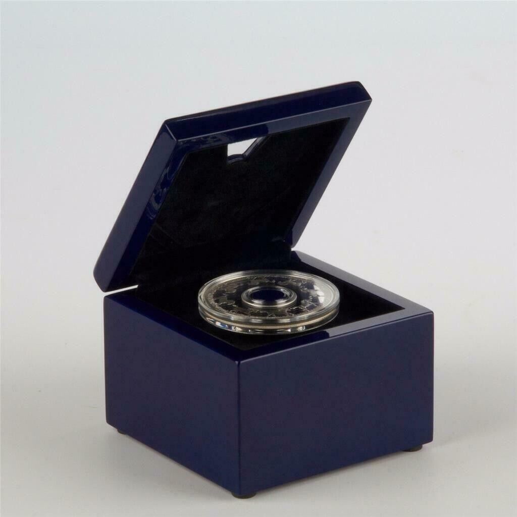 2 Oz Silver Coin 2014 Nuie $2 Year of the Horse Proof with Rotating box PAMP-classypw.com-3