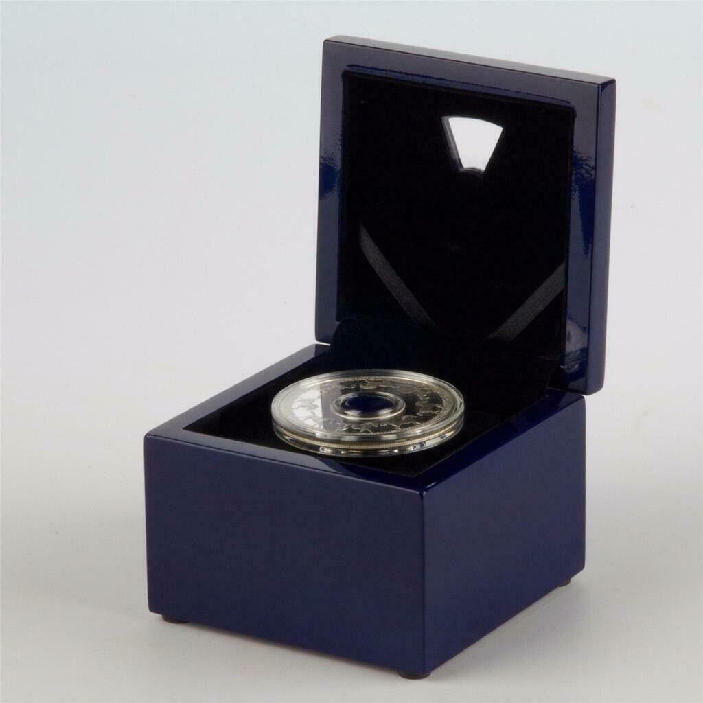 2 Oz Silver Coin 2014 Nuie $2 Year of the Horse Proof with Rotating box PAMP-classypw.com-4