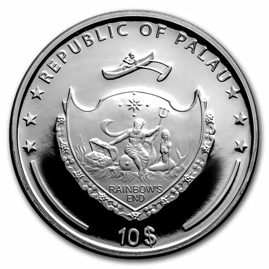 2 Oz Silver Coin 2021 Palau $10 Our Rainforest Ecosystems PF 69 Ultra Cameo-classypw.com-7