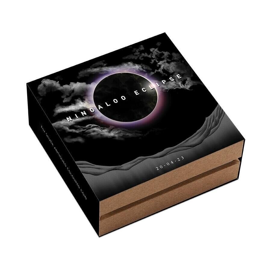 2 Oz Silver Coin 2023 Australia Ningaloo Eclipse Moon Whale Colorized Coin-classypw.com-8