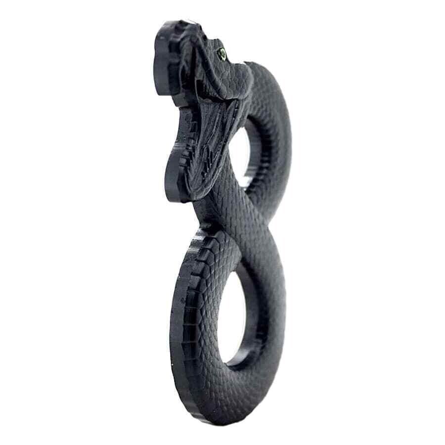 2 Oz Silver Coin 2023 Chad 5000 Francs CFA Black Mamba Figure Eight Snake Shaped