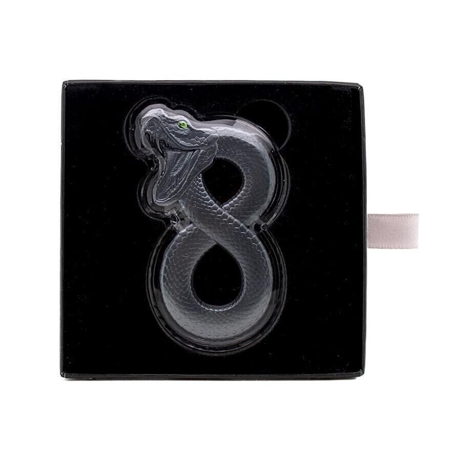 2 Oz Silver Coin 2023 Chad 5000 Francs CFA Black Mamba Figure Eight Snake Shaped