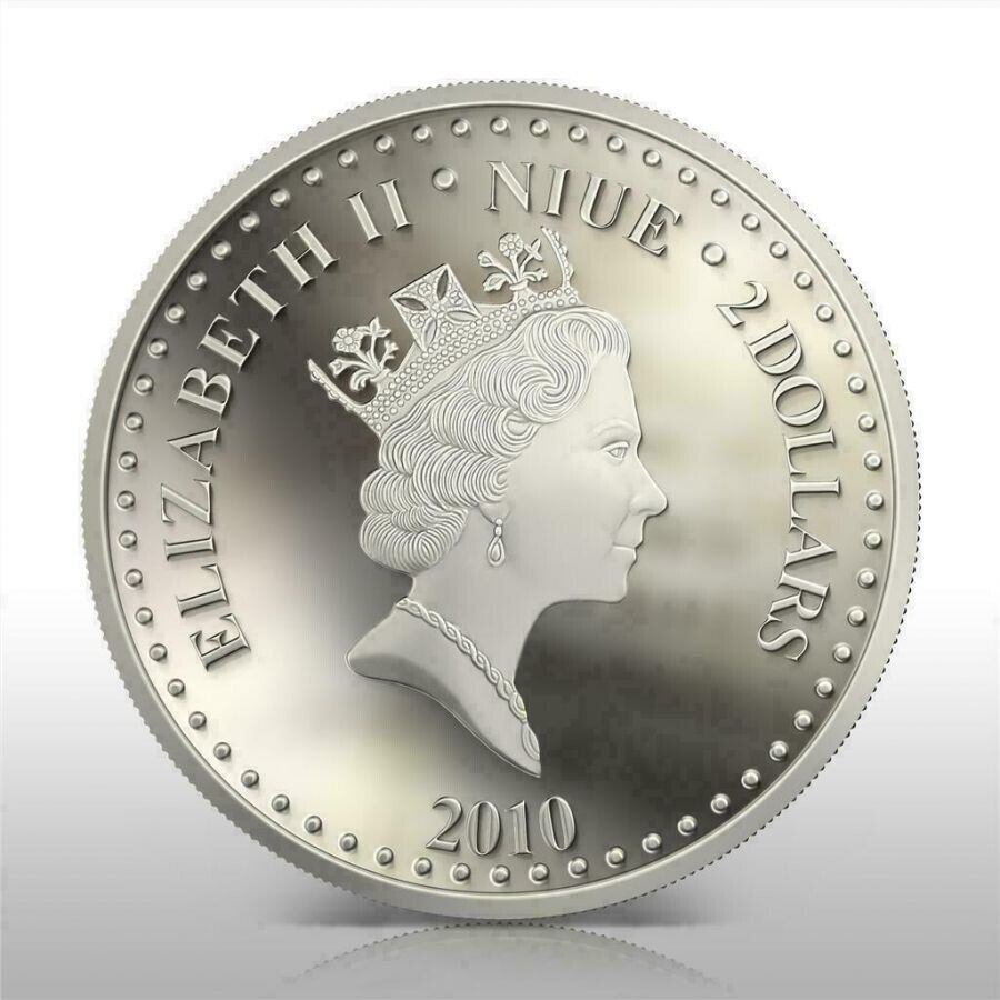 2 X 1 Oz Silver Coin 2010 $2 Orthodox Shrines - Apostles Peter &amp; Paul Gilded set-classypw.com-7