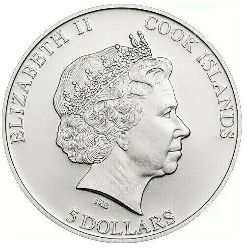 20g Silver Coin 2014 $5 Cook Islands Paint My Coin First Love Brush Paint Set-classypw.com-2