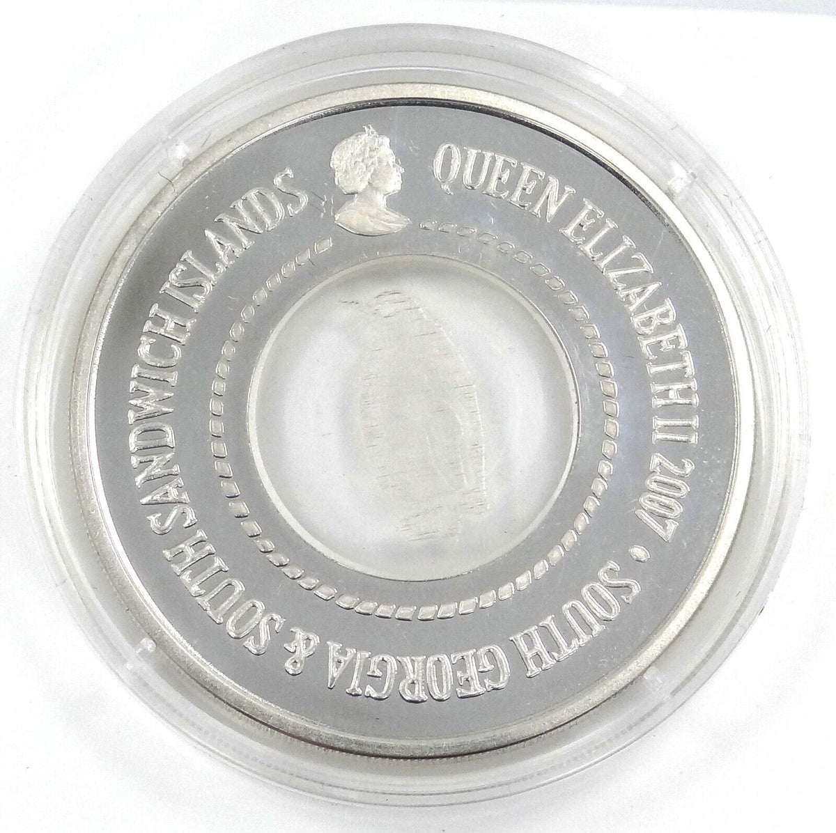 23.45g Silver Coin 2007 South Georgia Sandwich Islands Penguins of the Antarctic-classypw.com-4