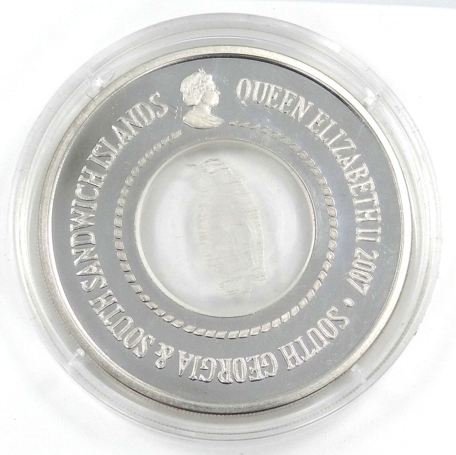 23.45g Silver Coin 2007 South Georgia Sandwich Islands Penguins of the Antarctic-classypw.com-4