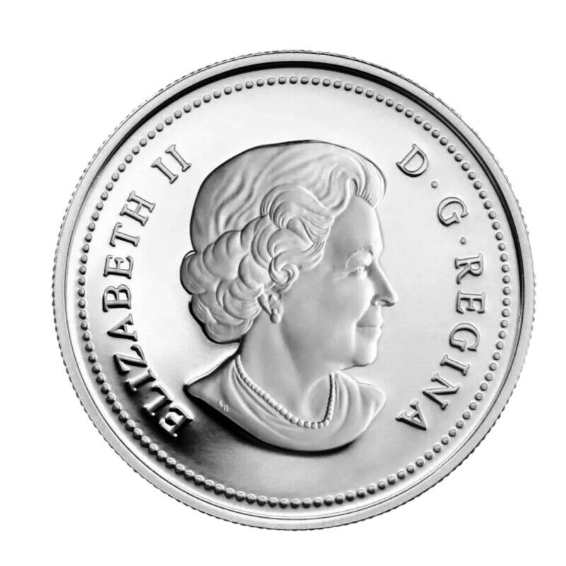 25.3g Silver Coin Sterling 925 2010 Canada $8 Maple of Strength Horse Hologram-classypw.com-5