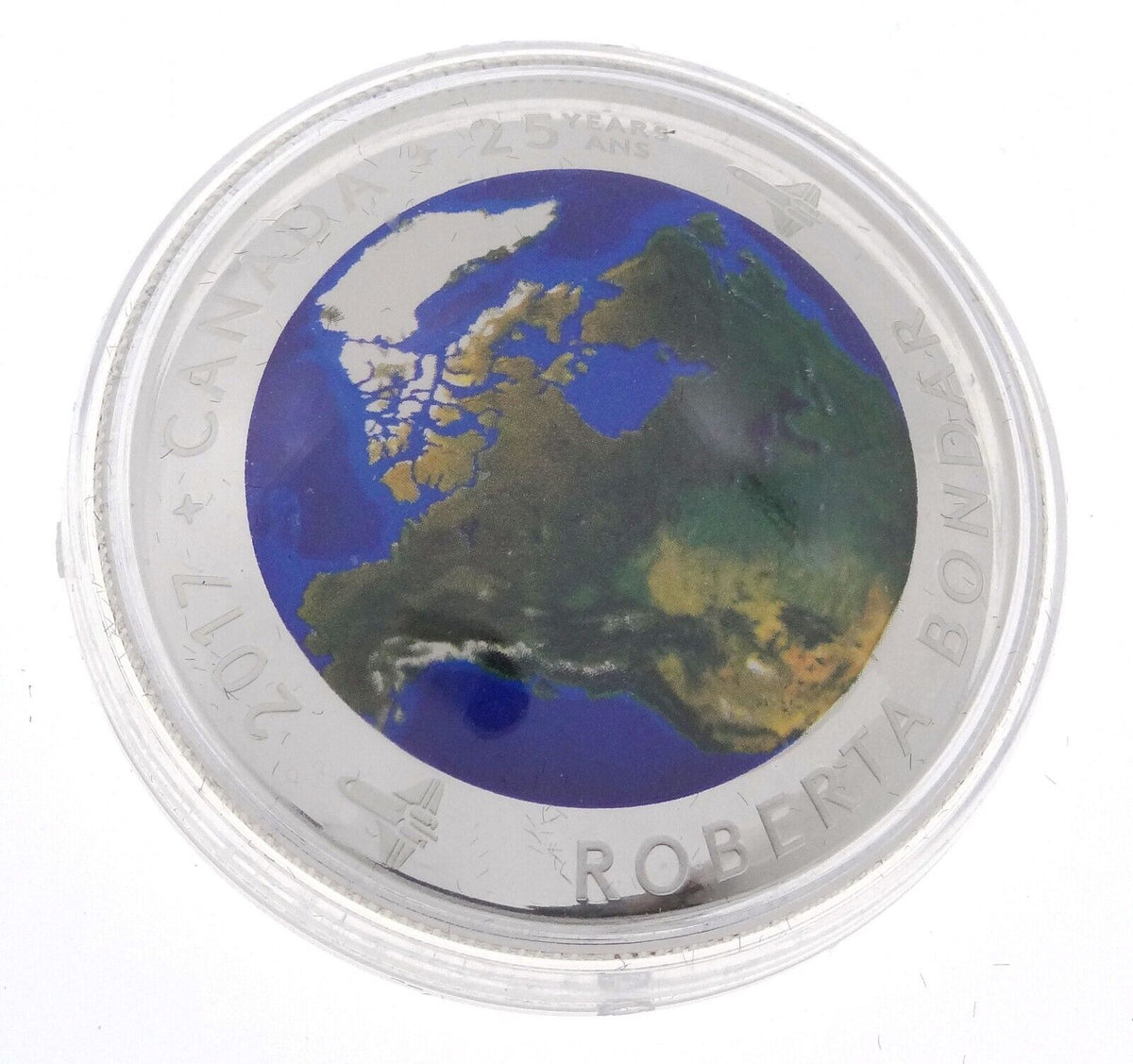 30.75g Silver Coin 2017 Canada $25 A View of Canada from Space Glow in the Dark-classypw.com-3