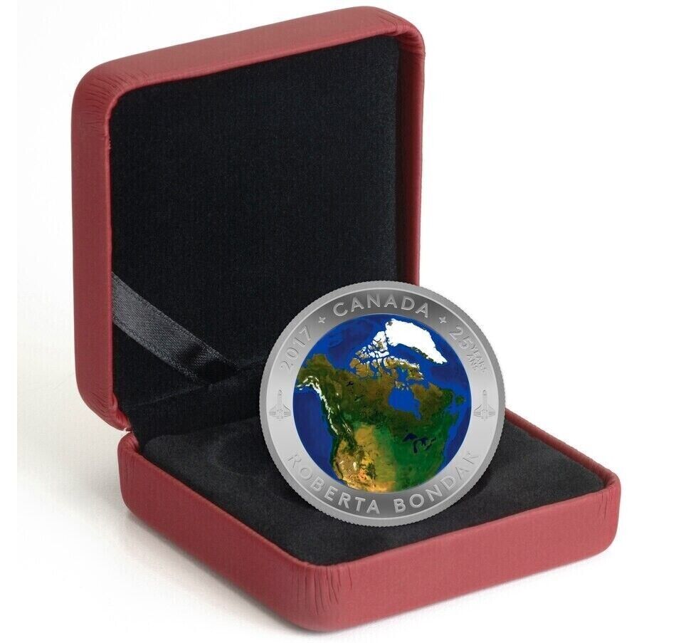 30.75g Silver Coin 2017 Canada $25 A View of Canada from Space Glow in the Dark-classypw.com-6