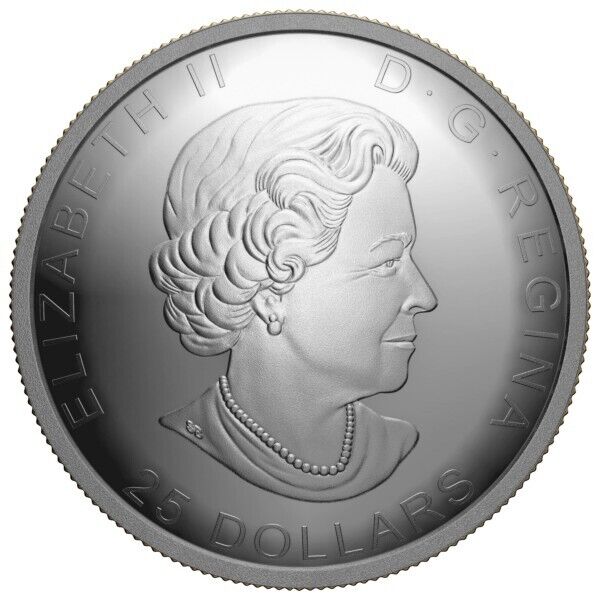 30.75g Silver Coin 2021 Canada $25 125th Anniversary of the Klondike Gold Rush-classypw.com-3