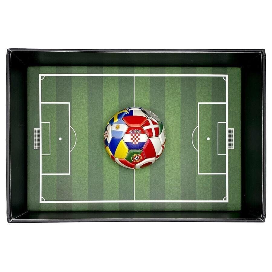 30g Silver Coin 2022 Chad 5000 Francs CFA Country Flags Soccer Ball Spherical