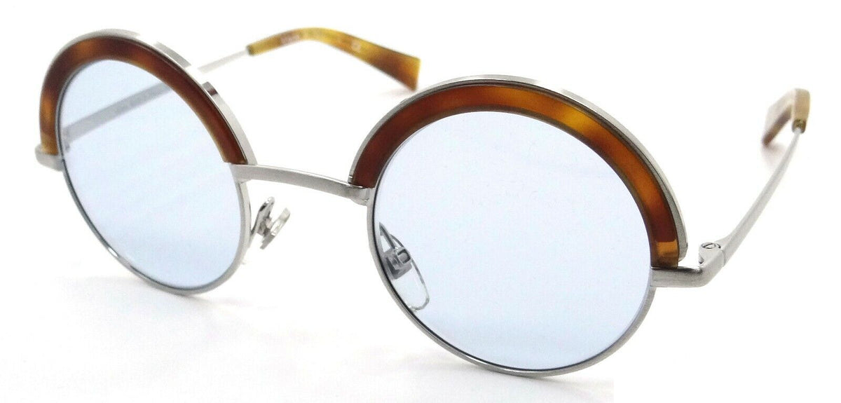 Alain Mikli Sunglasses A04003N 008/72 46-25-135 Light Brown Silver / Light Blue-8053672763515-classypw.com-1