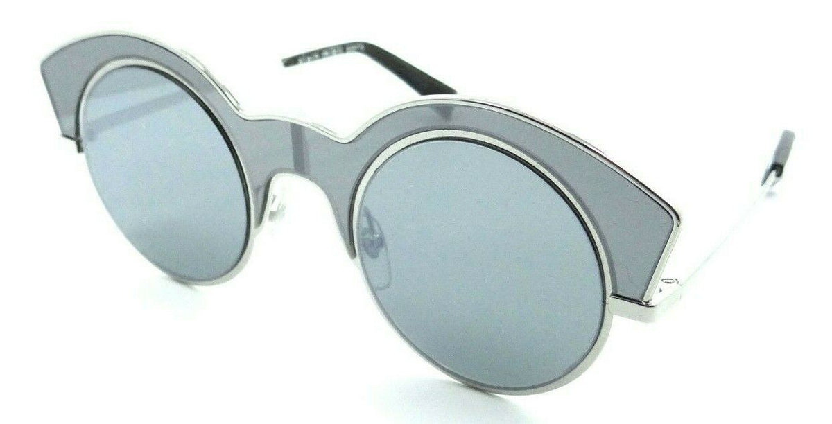 Alain Mikli Sunglasses A04009 001/6G 48-26-140 La Nuit Silver Grey Mirror Silver-8053672866094-classypw.com-1