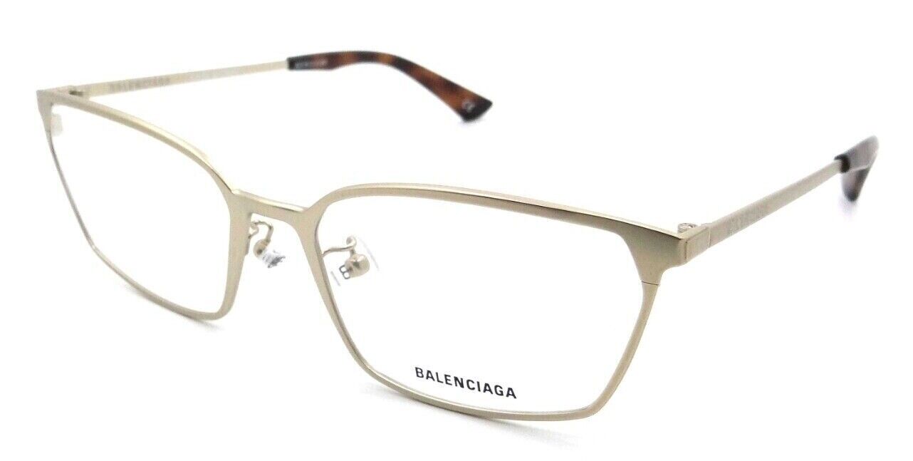 Balenciaga Eyeglasses Frames BB0085O 002 56-18-140 Gold Made in Italy-889652273518-classypw.com-1