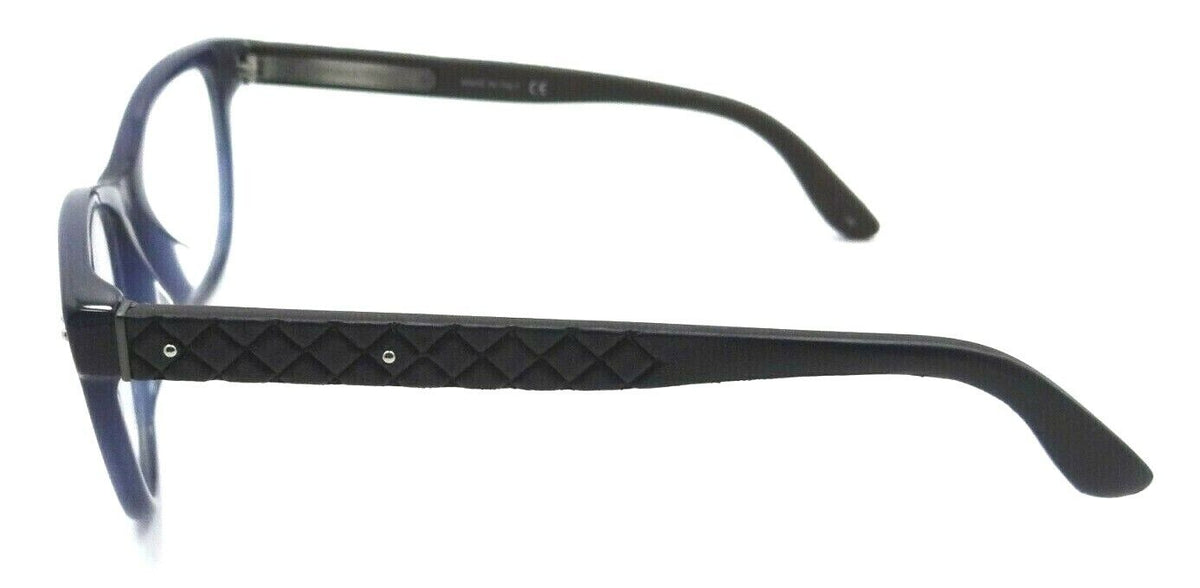 Bottega Veneta Eyeglasses Frames BV0009OA 004 52-15-145 Blue / Brown Asian Fit-889652004990-classypw.com-3