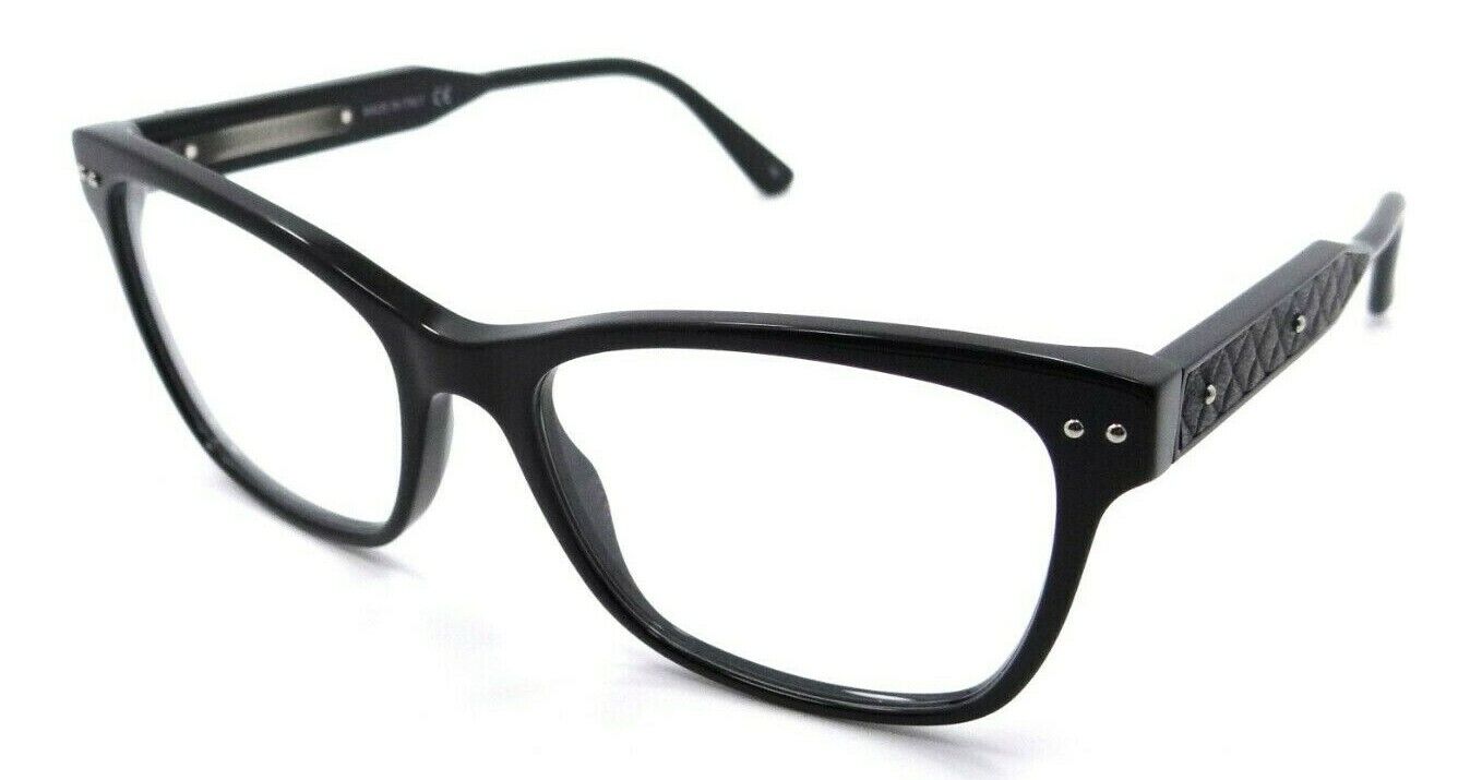 Bottega Veneta Eyeglasses Frames BV0016O 005 53-17-145 Black Made in Italy-889652005201-classypw.com-1