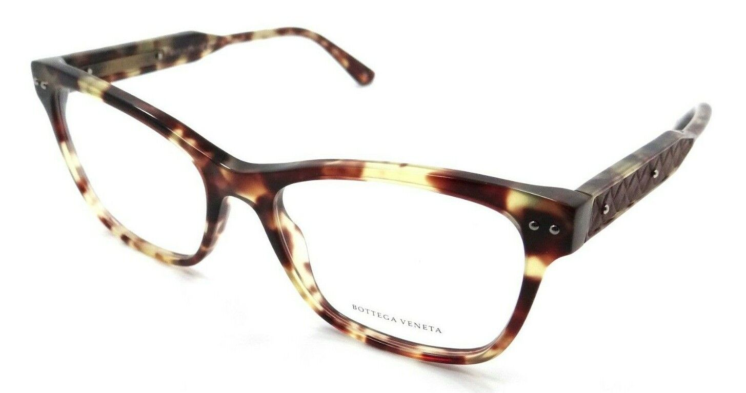 Bottega Veneta Eyeglasses Frames BV0016O 011 53-17-145 Havana Made in Italy-889652014135-classypw.com-1