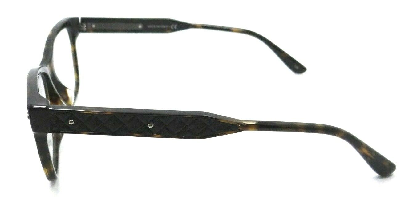 Bottega Veneta Eyeglasses Frames BV0016OA 002 53-15-145 Havana / Black Asian Fit-889652005256-classypw.com-3
