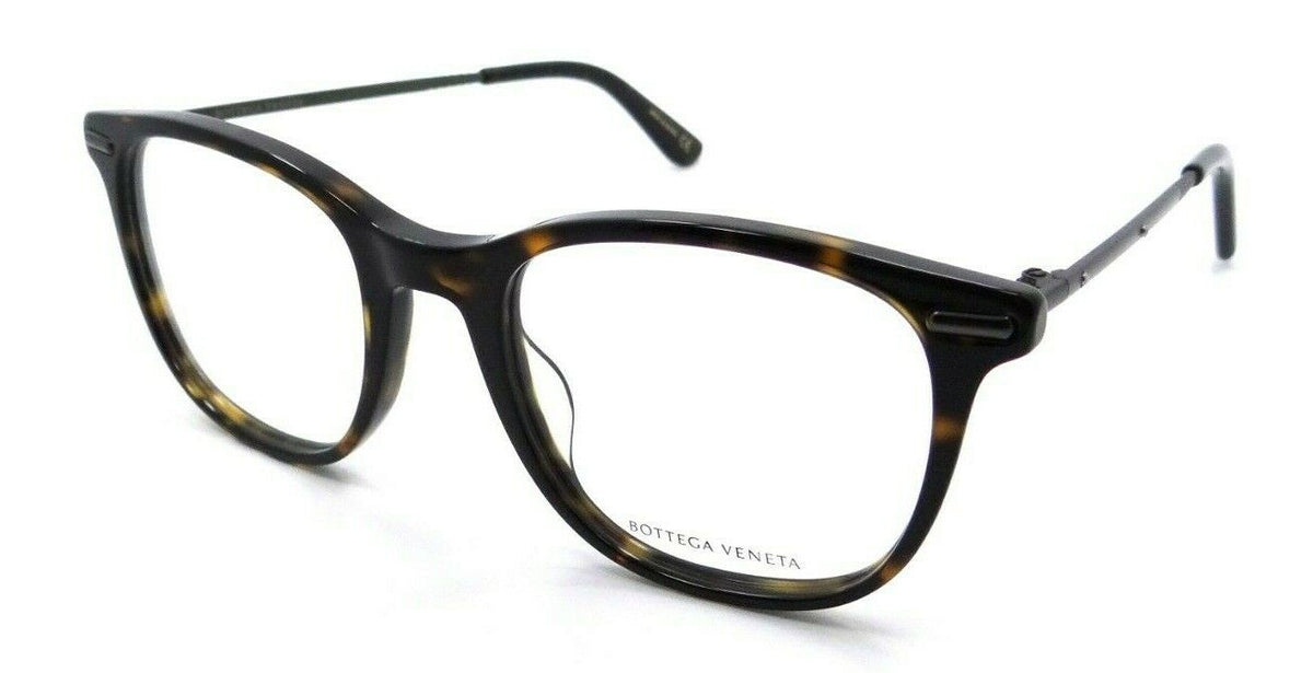 Bottega Veneta Eyeglasses Frames BV0033O 008 52-21-140 Dark Havana Made in Japan-889652012797-classypw.com-1
