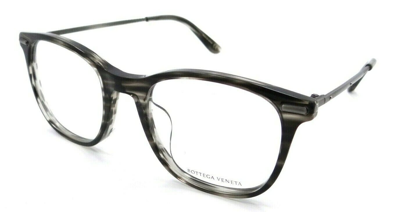 Bottega Veneta Eyeglasses Frames BV0033OA 002 52-21-140 Havana /Silver Asian Fit-889652012810-classypw.com-1