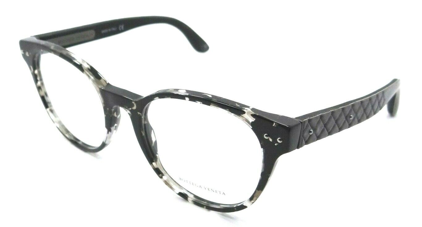Bottega Veneta Eyeglasses Frames BV0046O 002 50-19-145 Havana - Black / Grey-889652013862-classypw.com-1