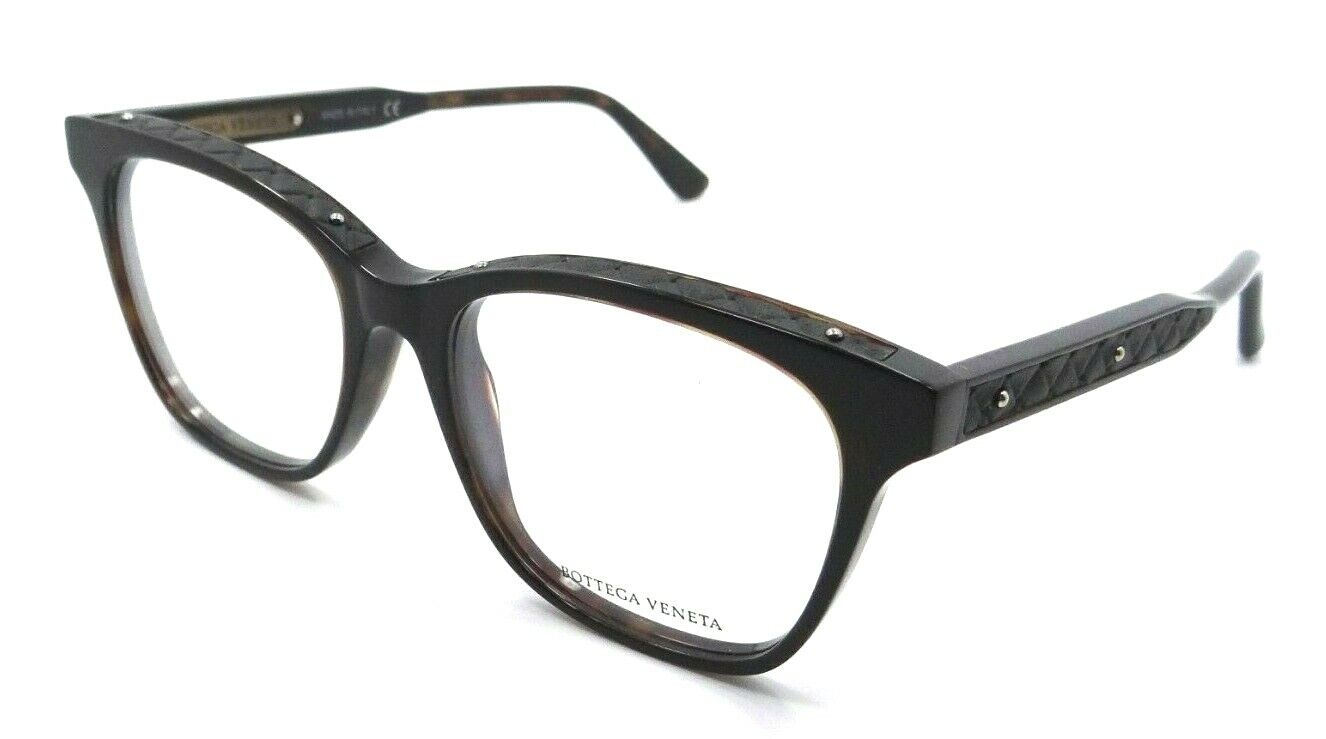 Bottega Veneta Eyeglasses Frames BV0070O 002 51-16-145 Havana / Brown Italy-889652025797-classypw.com-1