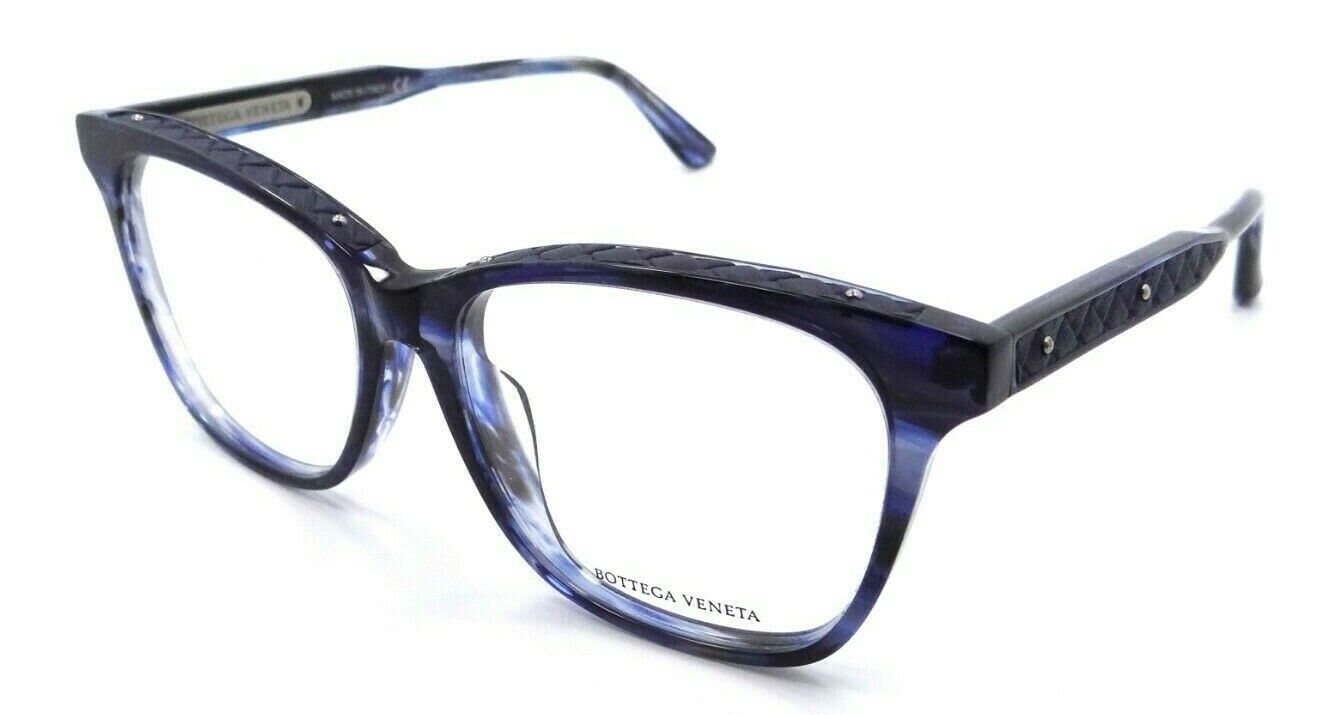 Bottega Veneta Eyeglasses Frames BV0070OA 003 55-15-145 Blue Japan Asian Fit-889652036403-classypw.com-1