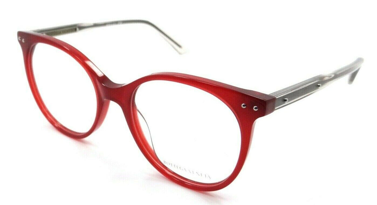 Bottega Veneta Eyeglasses Frames BV0081O 003 50-18-145 Red / Pink Made in Italy-889652025490-classypw.com-1
