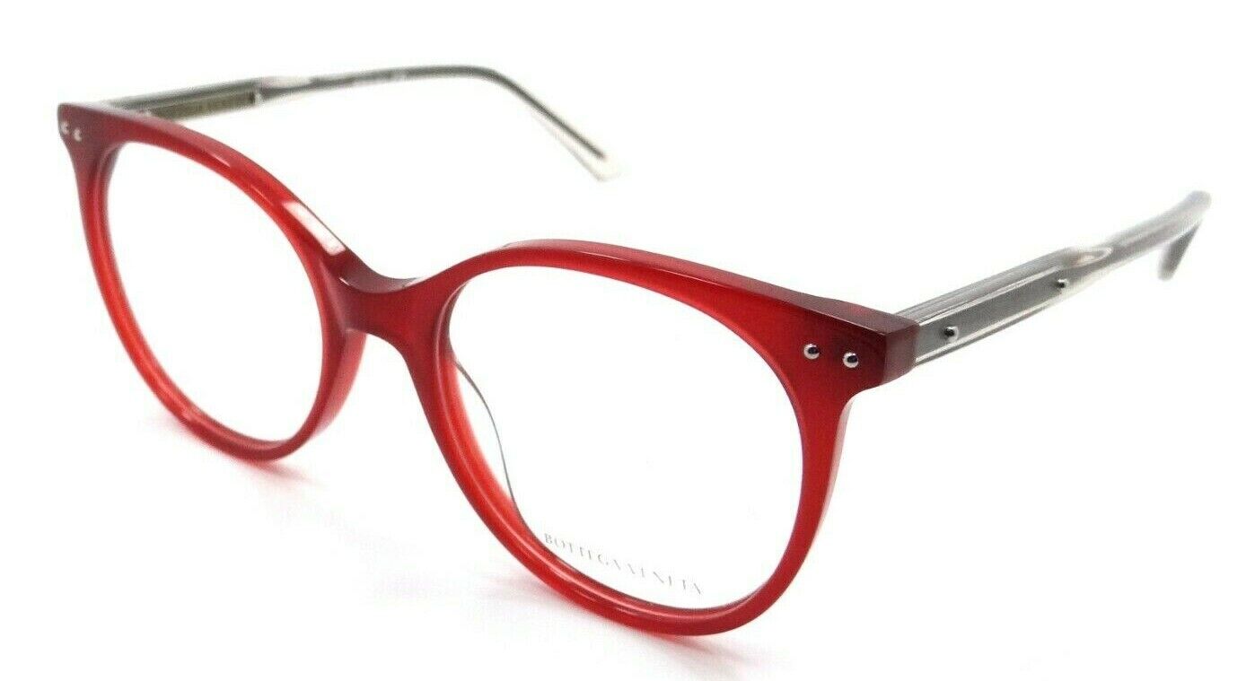 Bottega Veneta Eyeglasses Frames BV0081O 003 50-18-145 Red / Pink Made in Italy-889652025490-classypw.com-1