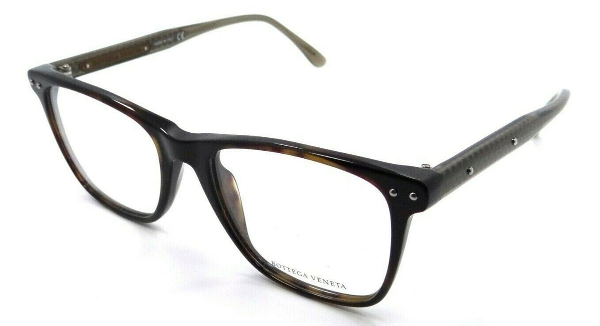 Bottega Veneta Eyeglasses Frames BV0099O 005 51-18-145 Dark Havana Made in Italy-889652055541-classypw.com-1