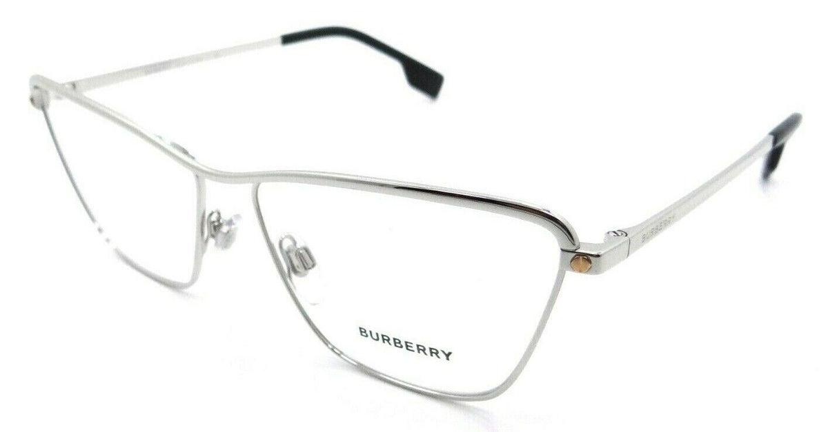 Burberry Eyeglasses Frames BE 1343 1303 57-14-140 Silver Made in Italy-8056597168557-classypw.com-1