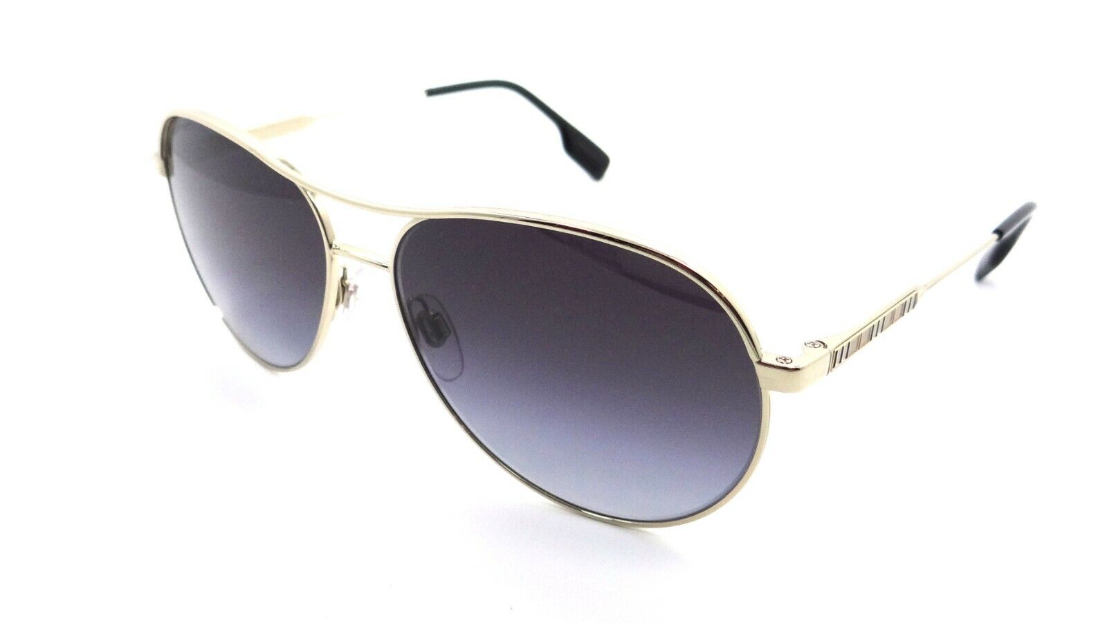Burberry Sunglasses BE 3122 1109/8G 59-14-140 Light Gold / Grey Gradient Italy-8056597344593-classypw.com-1