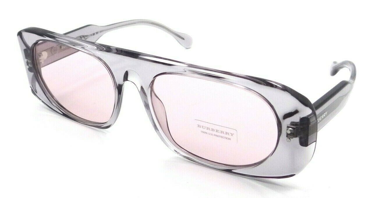 Burberry Sunglasses BE 4322 3882/5 61-19-145 Transparent Grey / Pink Italy-8056597216722-classypw.com-1