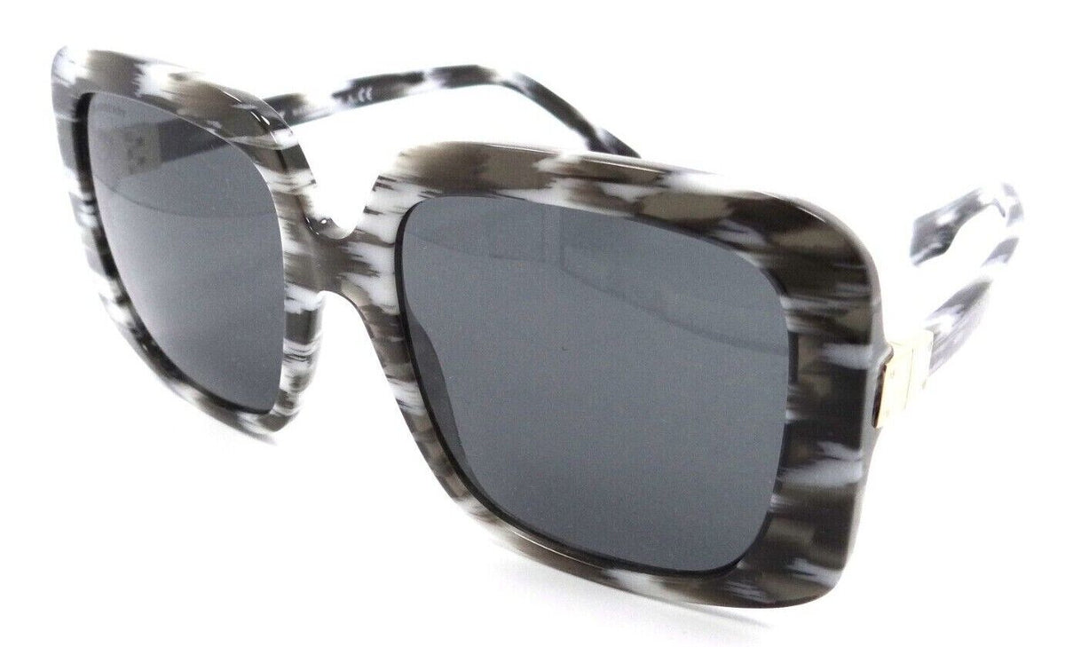Burberry Sunglasses BE 4363 3978/87 55-19-140 Penelope White - Black / Dark Grey-8056597596428-classypw.com-1