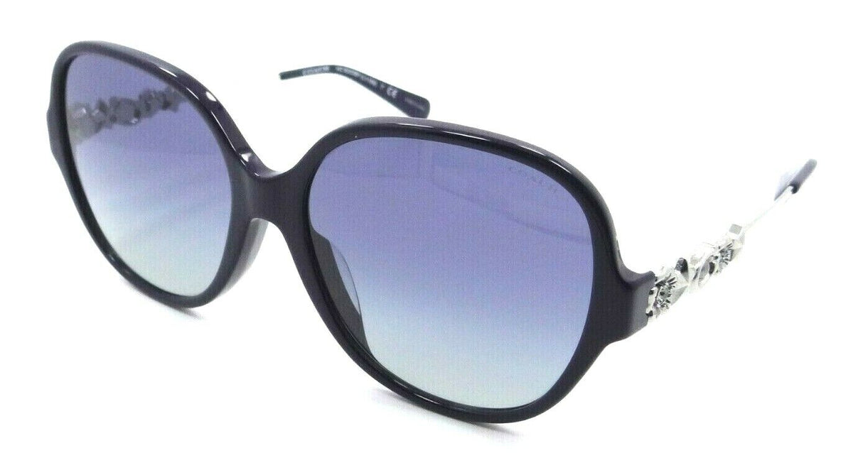 Coach Sunglasses HC 8303BF 54804L 57-16-140 L1159 Solid Navy / Blue Gradient-725125313995-classypw.com-1