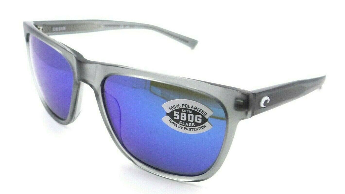 Costa Del Mar Sunglasses Apalach Matte Gray Crystal / Gray Blue Mirror 580G-097963819640-classypw.com-1