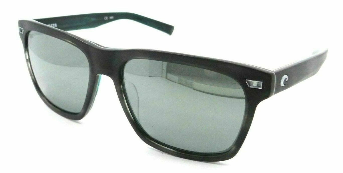 Costa Del Mar Sunglasses Aransas Matte Storm Gray/ Gray Silver Mirror 580G Glass-0097963776318-classypw.com-1