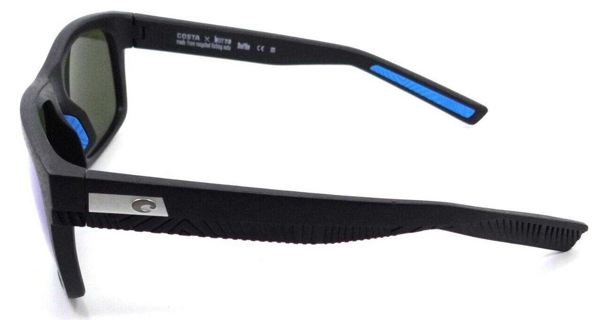 Costa Del Mar Sunglasses Baffin 58-16-140 Net Dark Gray / Blue Mirror 580G