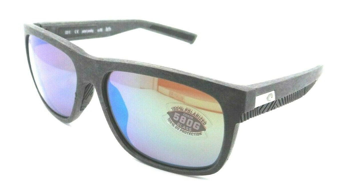 Costa Del Mar Sunglasses Baffin 58-16-140 Net Gray / Green Mirror 580G Glass-097963782517-classypw.com-1