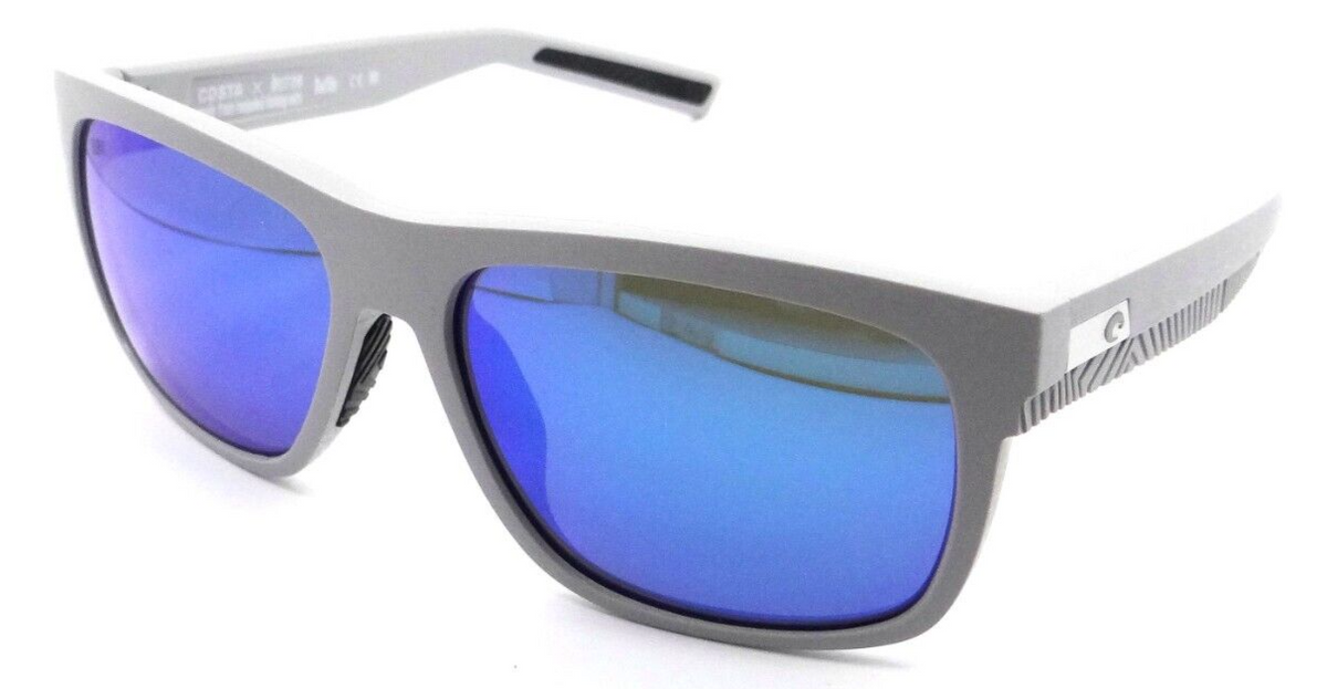 Costa Del Mar Sunglasses Baffin 58-16-140 Net Light Gray / Blue Mirror 580G